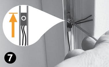 plisē sieta uzstādīšana